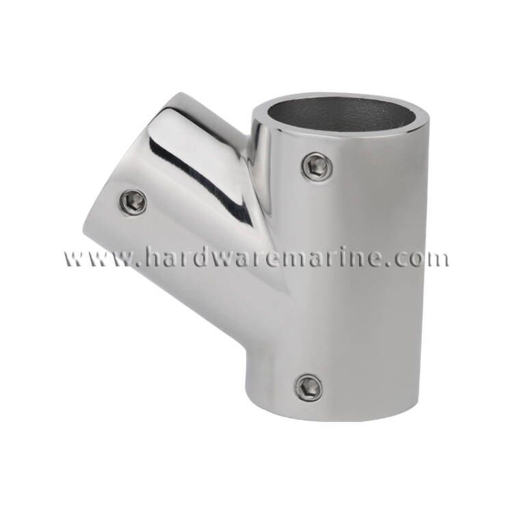 สแตนเลส 316 60 องศา Marine Handrail FITTING ซ้าย-ขวา