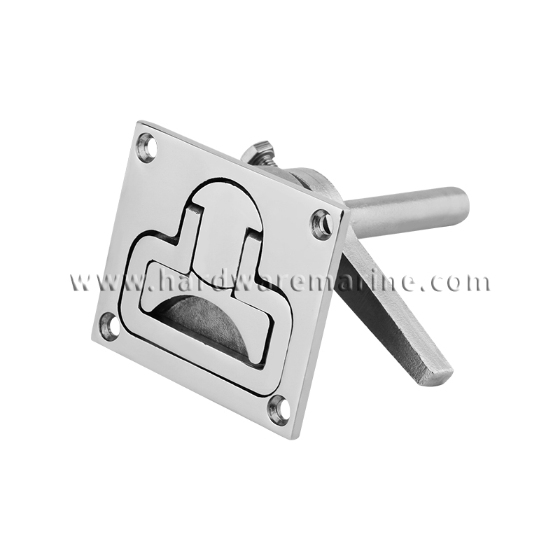 เรือยกแหวนจับหมุนล็อค Hatch Latch Marine 316 สแตนเลส